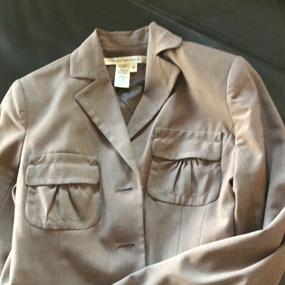 MAX STUDIO KHAKI TAN BLAZER, 6 💐 - Picture 9 of 9